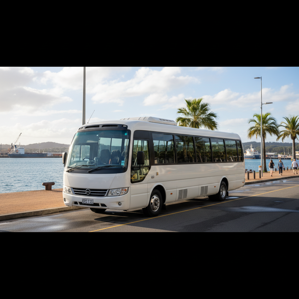 Minibus in Gladstone